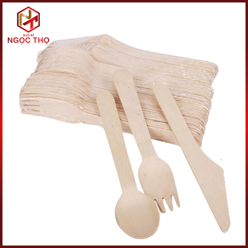 Thìa nĩa gỗ